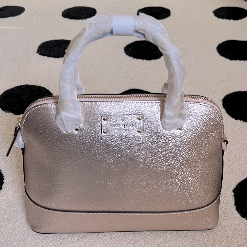 NWT Kate Spade Rachelle Rose Gold Purse